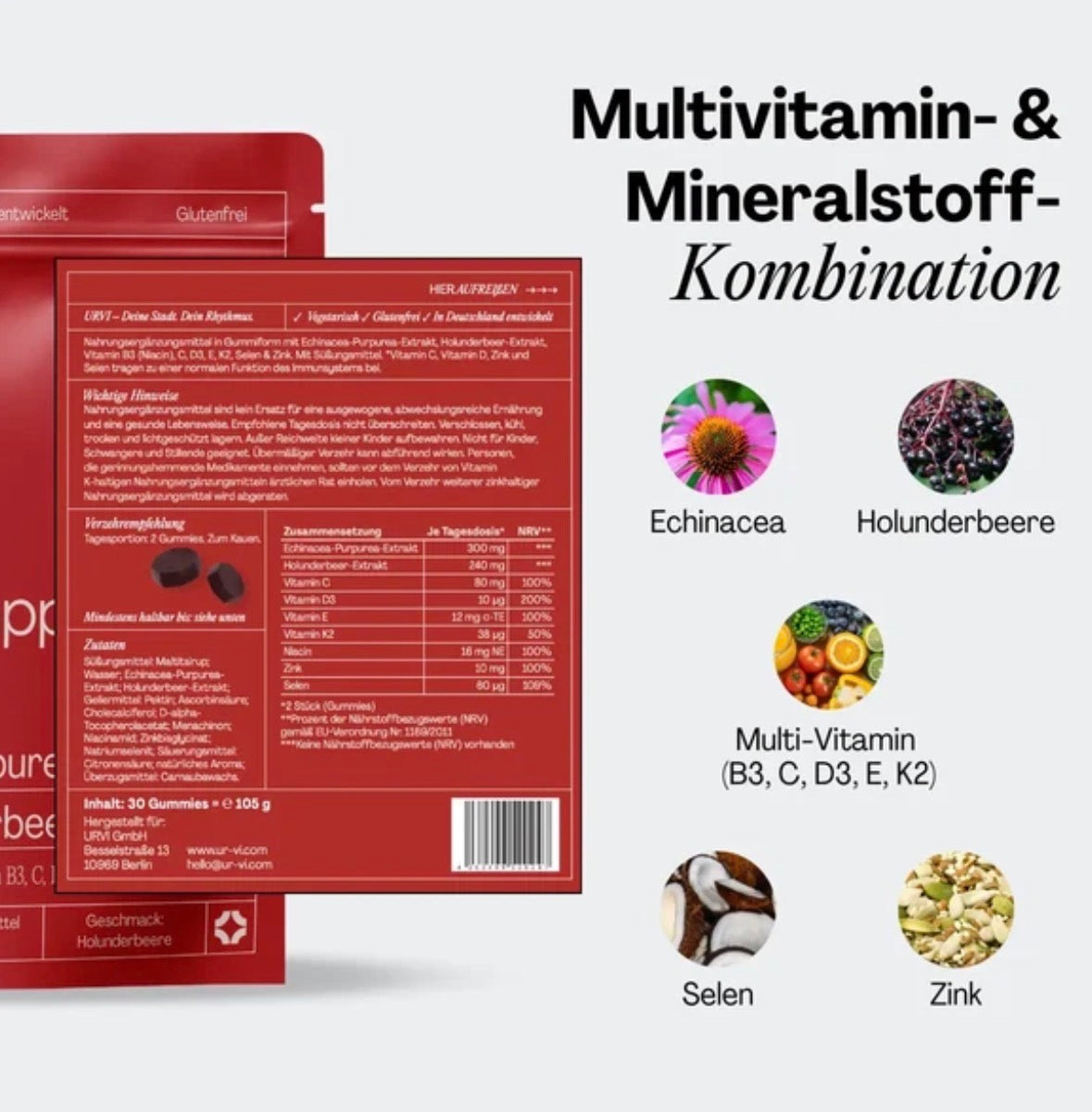 URVI Immune Support Gummies