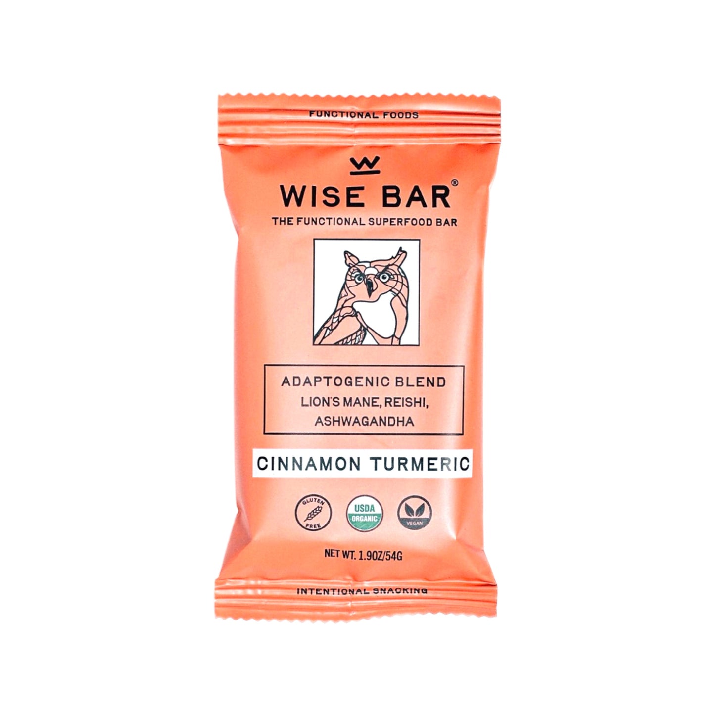 Wise Bar Adaptogenic Cinnamon Turmeric Riegel